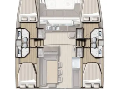 Yacht charter Plataniás - Bali Bali 4.3 on SamBoat