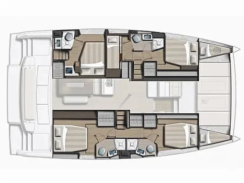 Catamaran hire in Lávrio - Bali Bali 4.6