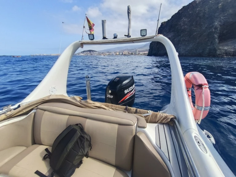 Zodiac Medline 850 charter bareboat or skippered in  Santa Cruz de Tenerife