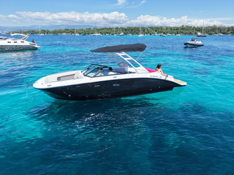 Yacht charter Port La Napoule - Sea Ray SDX 27 E on SamBoat
