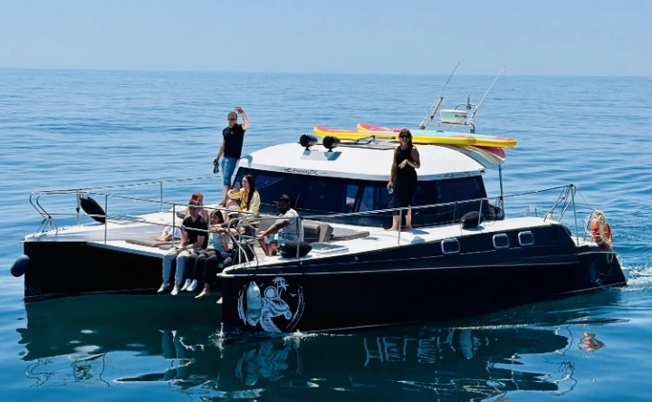 Hire Catamaran with or without skipper Aventura Benalmádena Costa