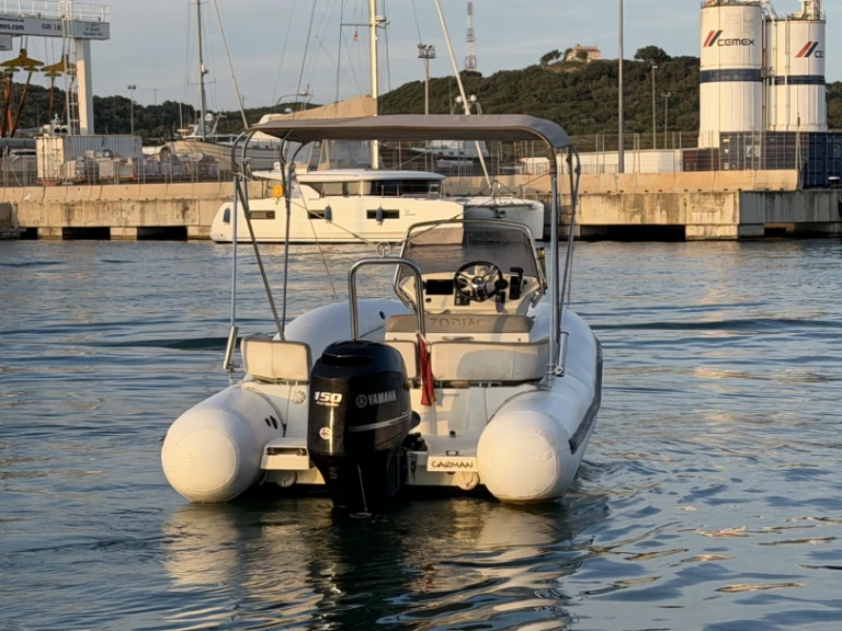 RIB hire in Marina deportiva de Menorca - Zodiac NZ= 600