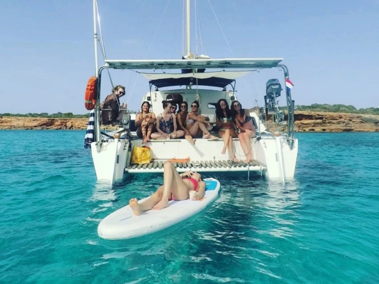 Catamaran to hire La Savina at the best price