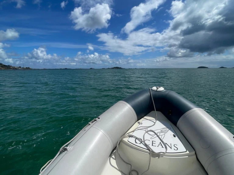 Bombard Ribster 500 Ocean charter bareboat or skippered in  Paimpol