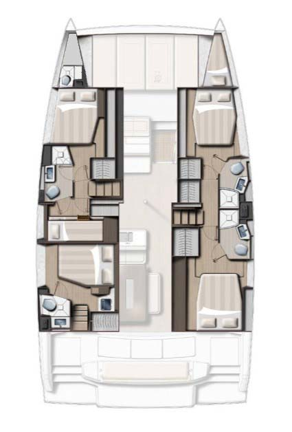 Hire Catamaran with or without skipper Bali Trogir