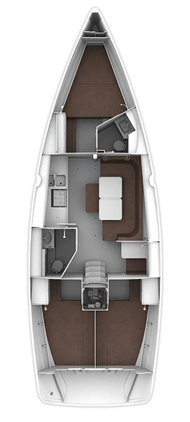 Yacht hire Göcek cheap Cruiser 41