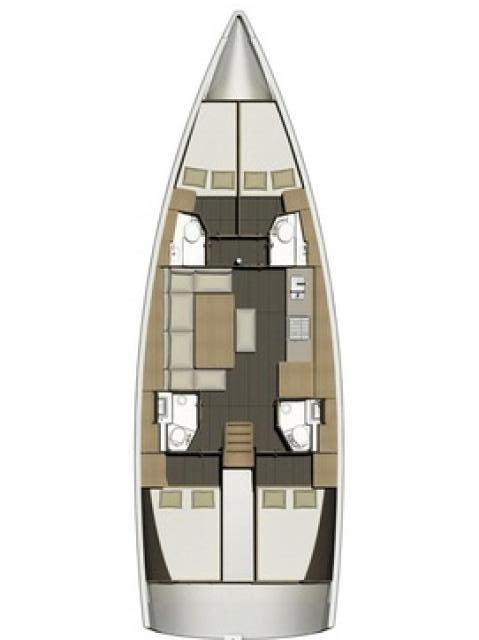 Hire Sailboat with or without skipper Dufour Golfo Aranci