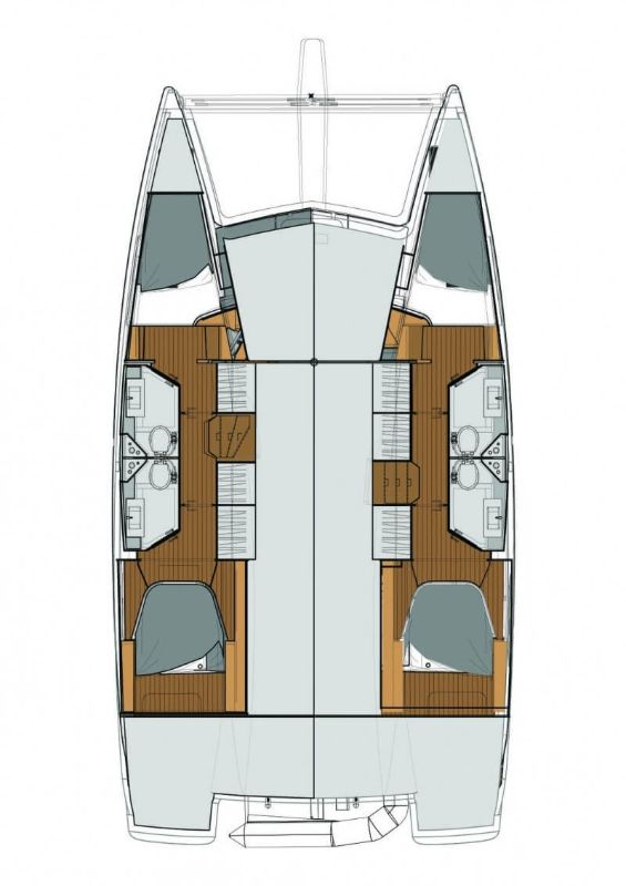 Yacht hire Murter-Kornati cheap Lucia 40
