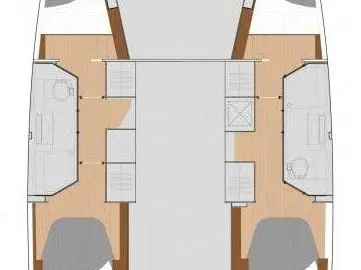 Catamaran hire in Biograd na Moru - Fountaine Pajot Lucia 40