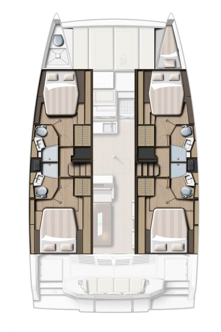 Catamaran to hire Eden Island at the best price