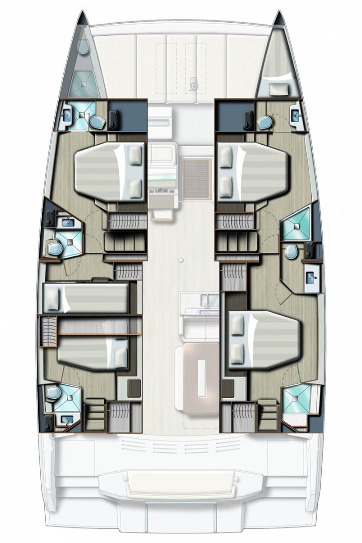 Yacht hire Marsh Harbour cheap Bali 4.8