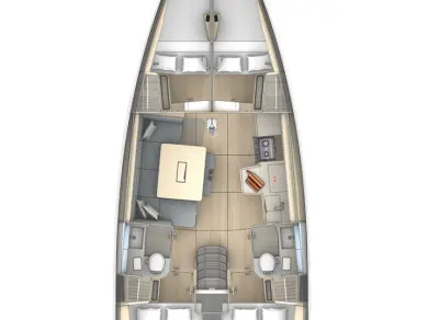 Hire Sailboat with or without skipper Dufour Seget Donji