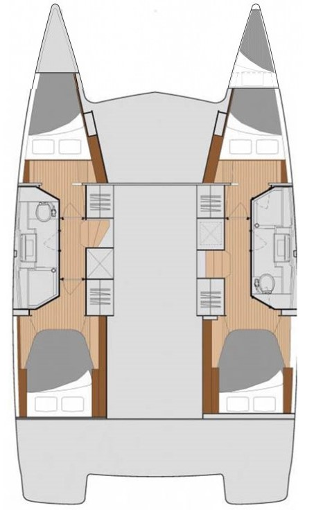 Hire Catamaran with or without skipper Fountaine Pajot Eden Island