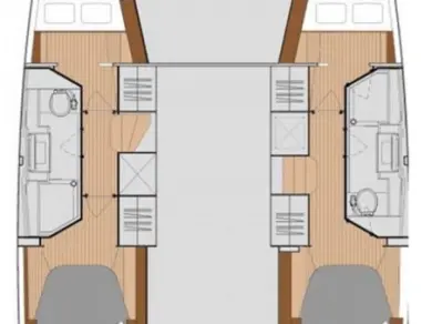 Hire Catamaran with or without skipper Fountaine Pajot Eden Island