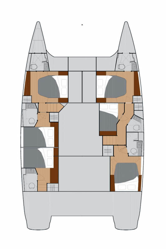 Yacht charter Alimos - Fountaine Pajot Saba 50 on SamBoat