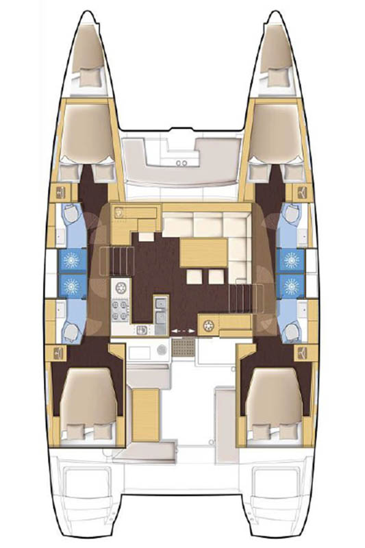 Charter a Lagoon Lagoon 450 F in Alimos on Samboat