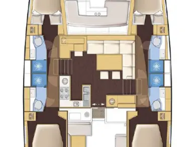 Charter a Lagoon Lagoon 450 F in Alimos on Samboat
