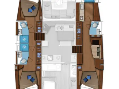 Charter a Lagoon Lagoon 46 in Marsh Harbour on Samboat