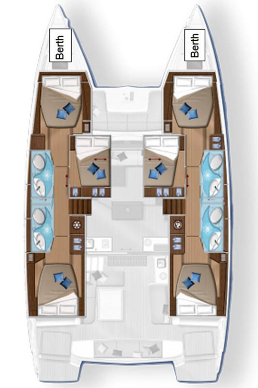 Hire a Lagoon Lagoon 50 Seget Donji