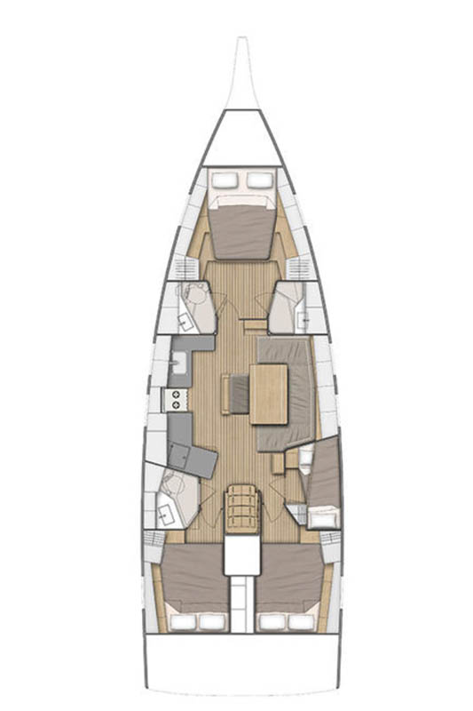 Yacht hire Alimos cheap Oceanis 46.1