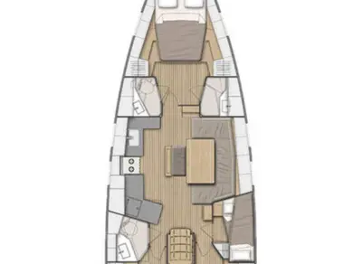 Yacht hire Alimos cheap Oceanis 46.1