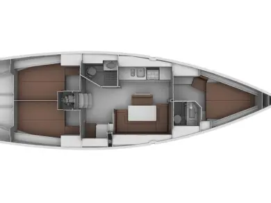 Hire Sailboat Bavaria with a boat licence