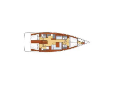 Sailboat hire in Seget Donji - Bénéteau Oceanis 55