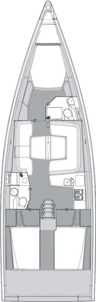 Elan Elan E6 charter bareboat or skippered in  Biograd na Moru
