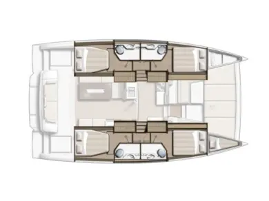 Bali Bali 4.2 charter bareboat or skippered in  Biograd na Moru