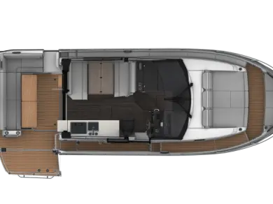 Hire Motorboat Jeanneau with a boat licence