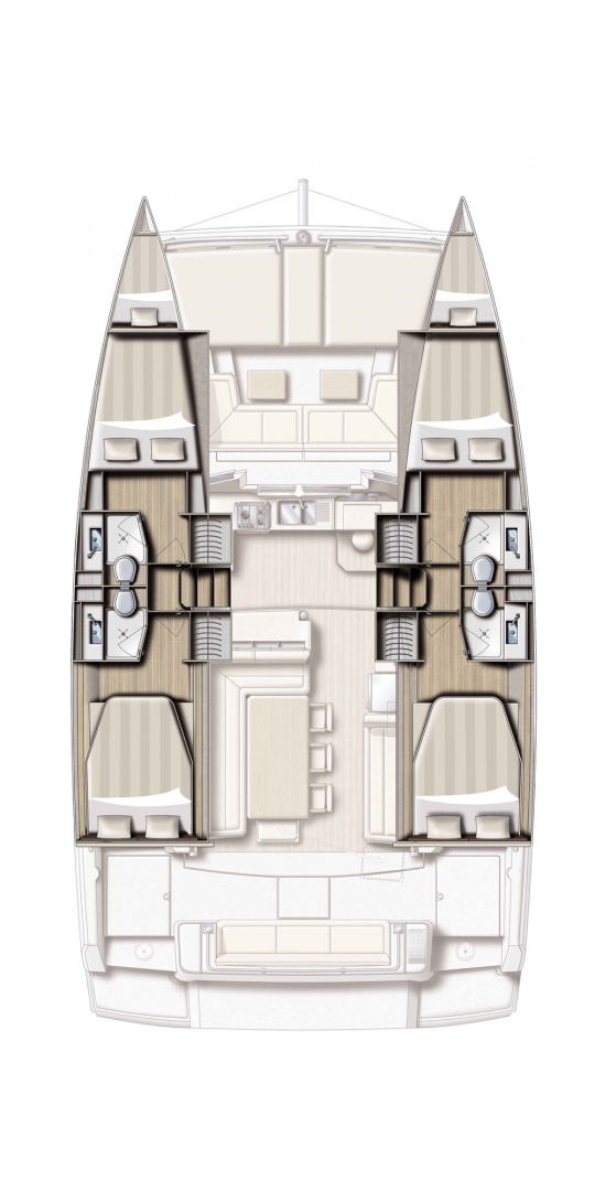 Catamaran to hire Gouvia at the best price