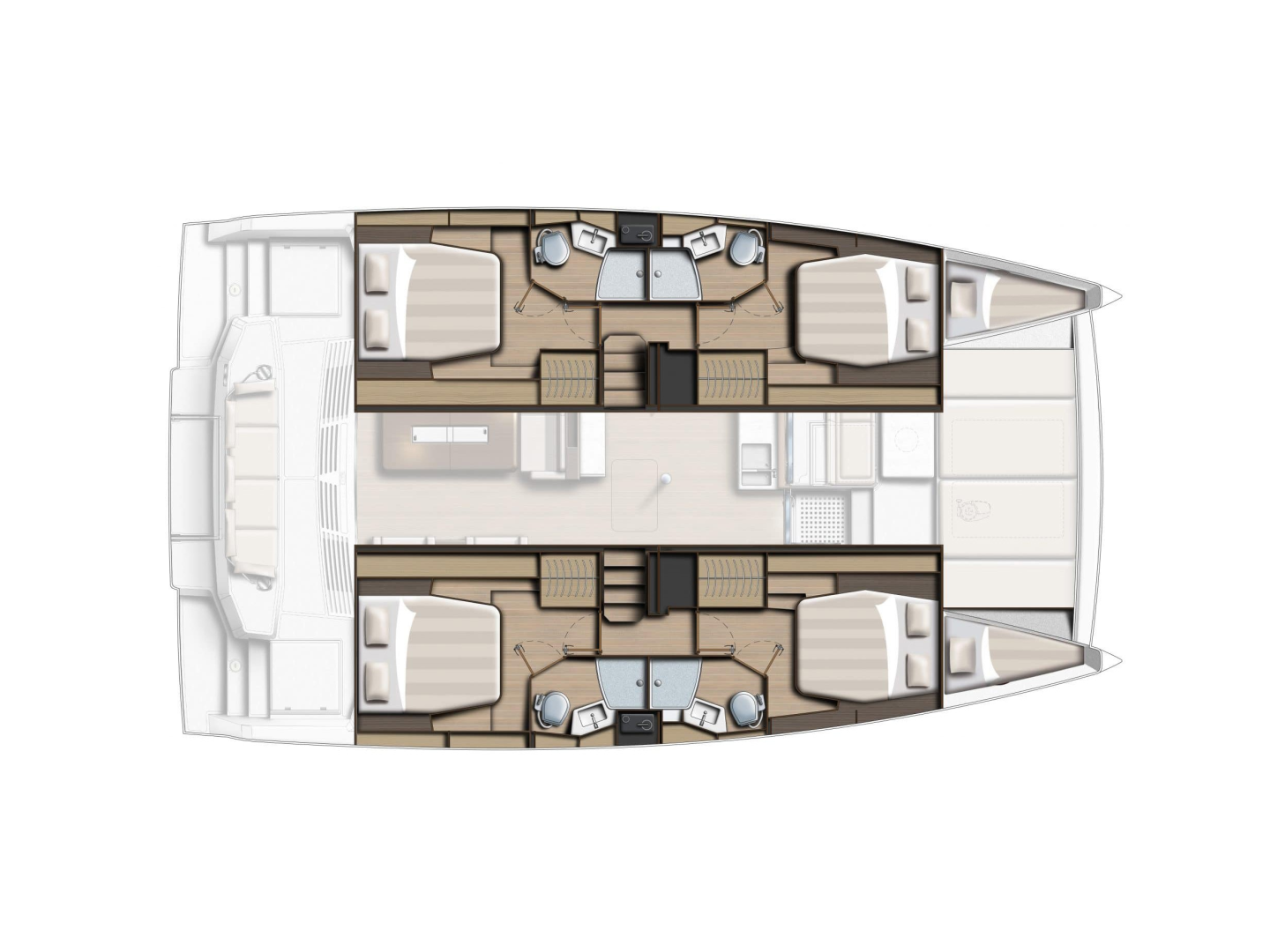 Hire Catamaran Bali with a boat licence