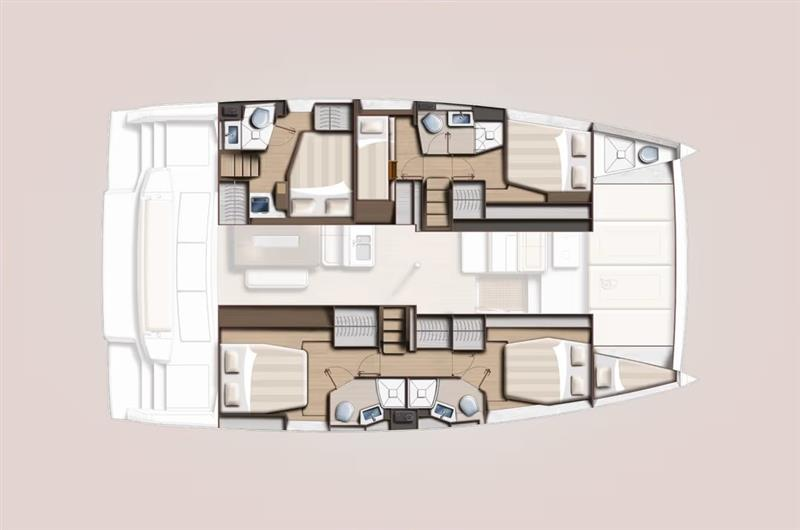 Bali Bali 4.6 charter bareboat or skippered in  Lefkáda