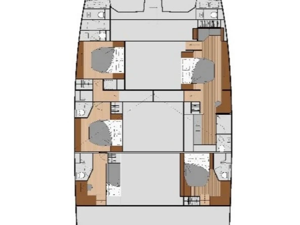 Hire Luxury Yacht Fountaine Pajot with a boat licence