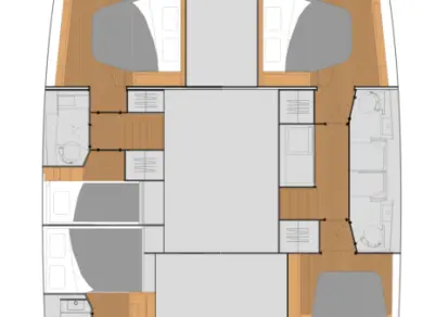 Fountaine Pajot Tanna 47 charter bareboat or skippered in  Skradin