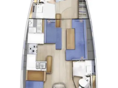 Hire Sailboat with or without skipper Jeanneau Deme of Volos