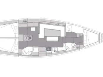 Yacht hire Trogir cheap Impression 45.1