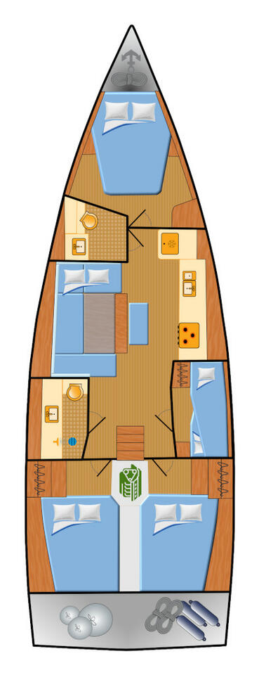 Yacht charter Pula - Dufour Dufour 430 on SamBoat