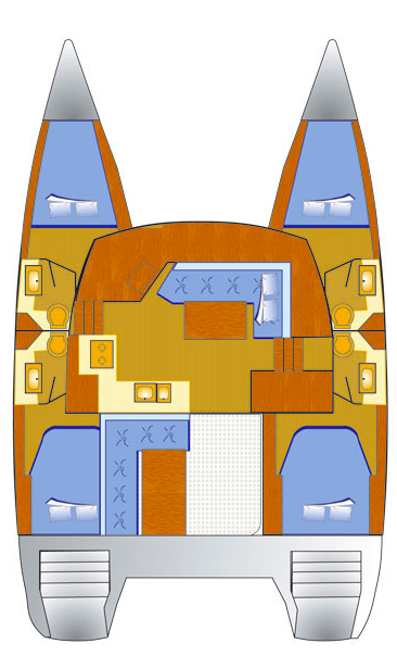 Fountaine Pajot Lucia 40 charter bareboat or skippered in  Punat