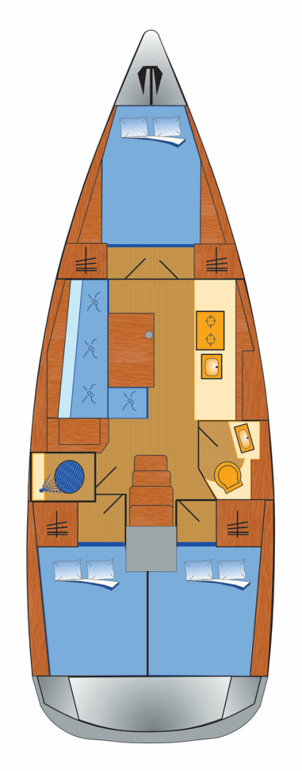 Hire Sailboat with or without skipper Bénéteau Punat