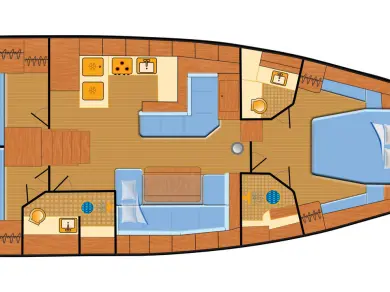 Charter a Bénéteau Oceanis 51.1 in Rogoznica on Samboat