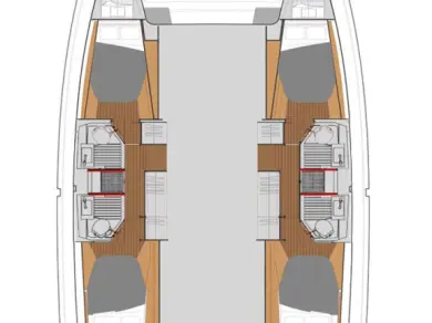 Yacht charter Lefkáda - Fountaine Pajot Astrea 42 on SamBoat