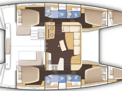 Yacht charter Lefkáda - Lagoon Lagoon 42 on SamBoat