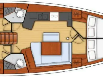 Charter a Bénéteau Oceanis 45 in Pálairos on Samboat