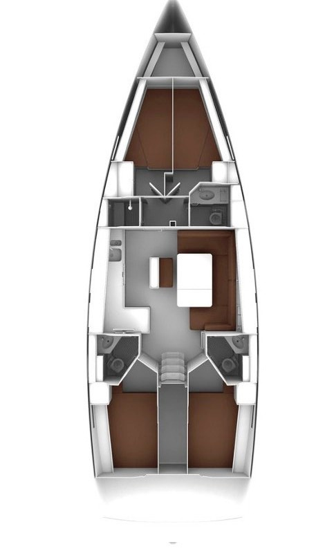 Yacht charter Fethiye - Bavaria Cruiser 46 on SamBoat