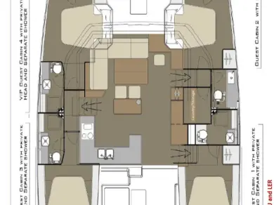 Yacht charter Primošten - Dufour Dufour Catamarans 48 Sail on SamBoat