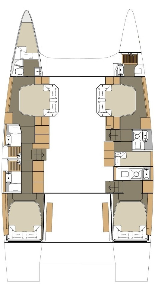 Charter a Dufour Dufour Catamarans 48 Sail in Primošten on Samboat