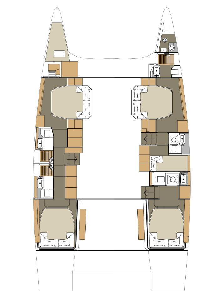 Catamaran to hire Primošten at the best price