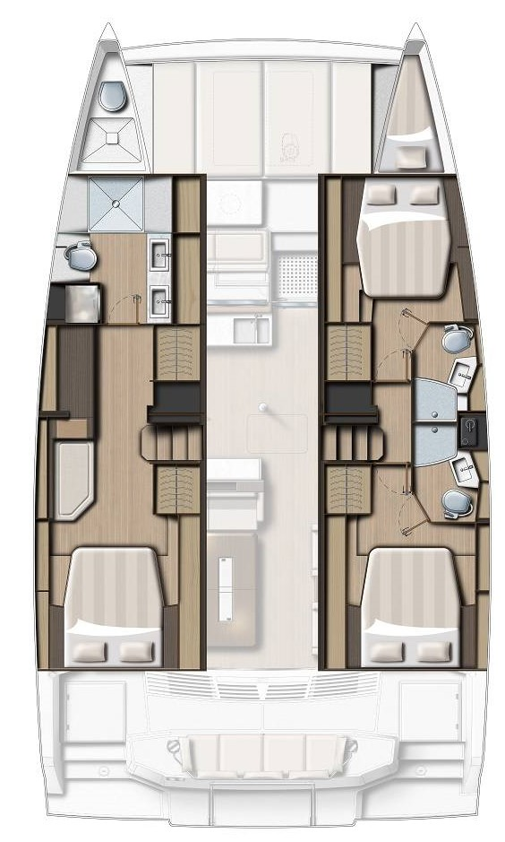 Yacht hire Rogoznica cheap Bali 4.4