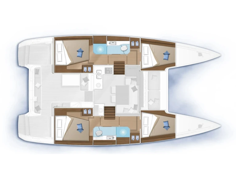 Yacht hire Hyères cheap Lagoon 40